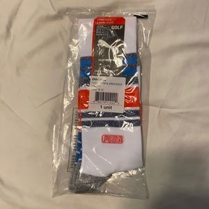 men’s puma golf crew socks